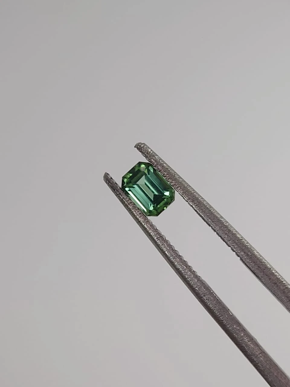 0.34ct Natural Green Tourmaline Emerald Cut Loose Gemstone from Afghanistan — view 3